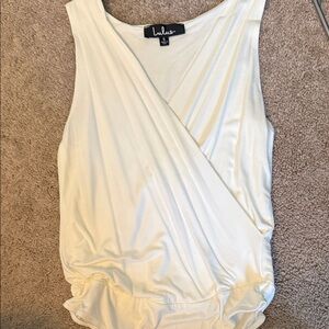 Lulu's Cream Sleeveless Women's bodysuit